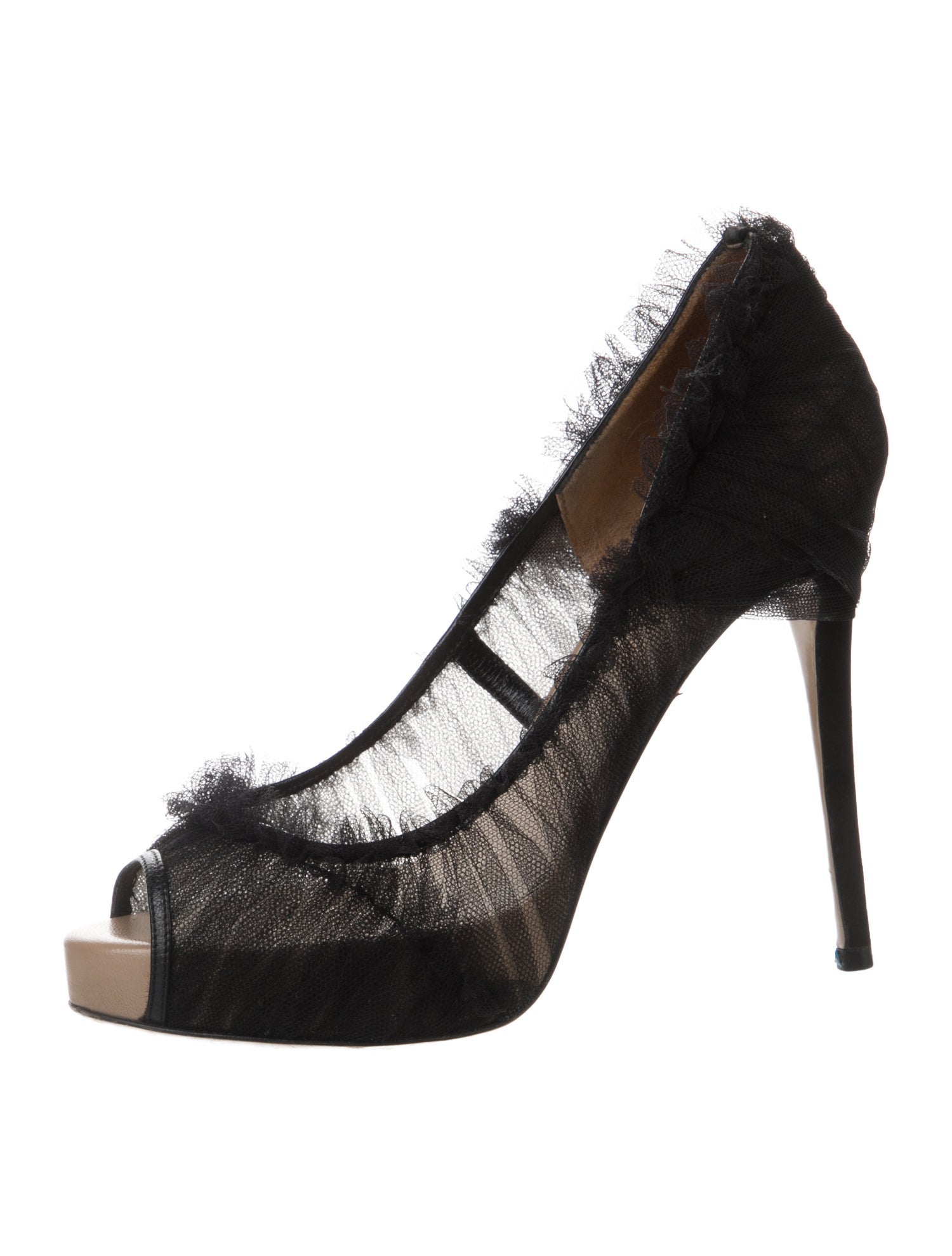 Valentino Mesh Pumps